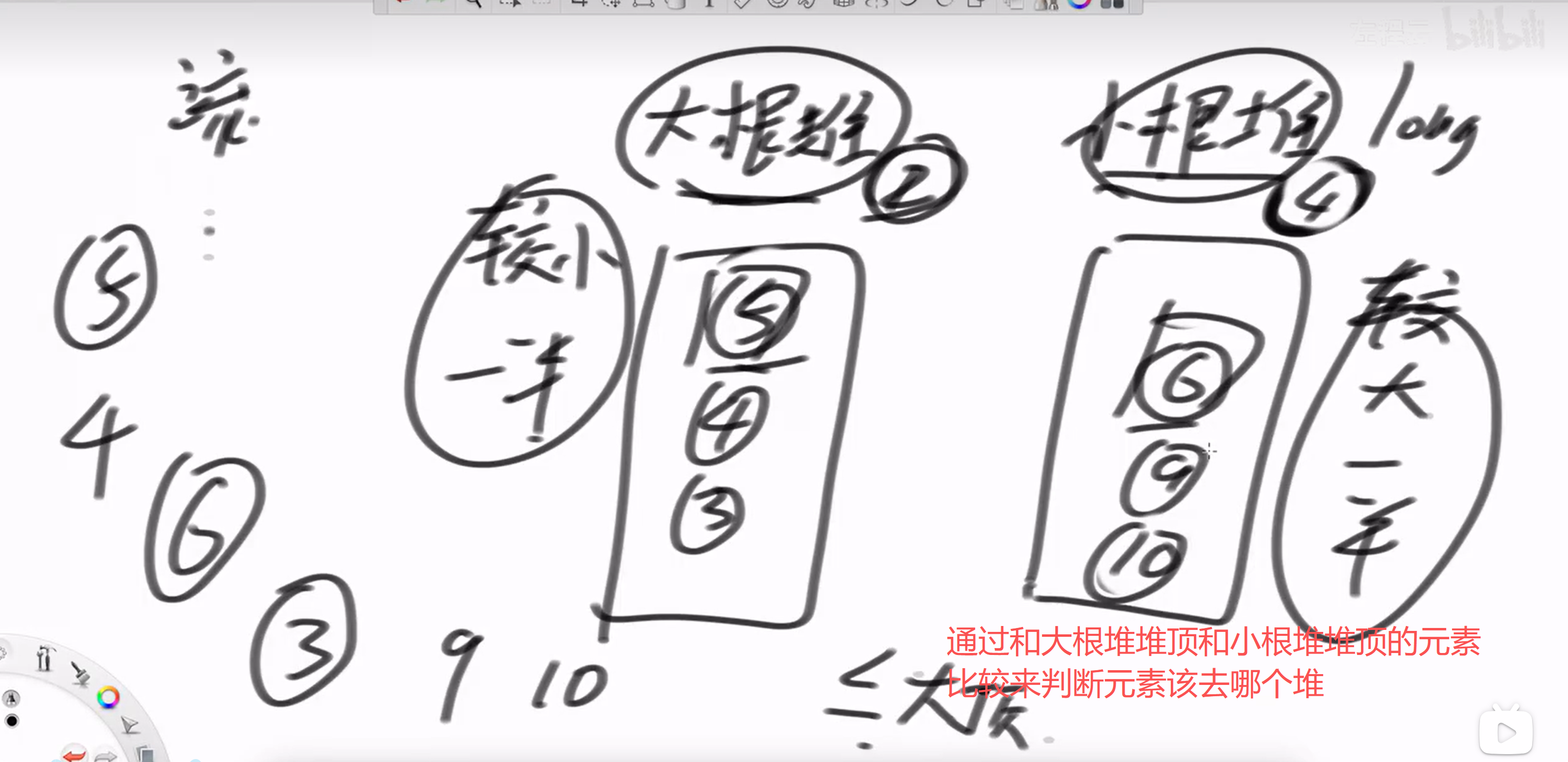 找中位数