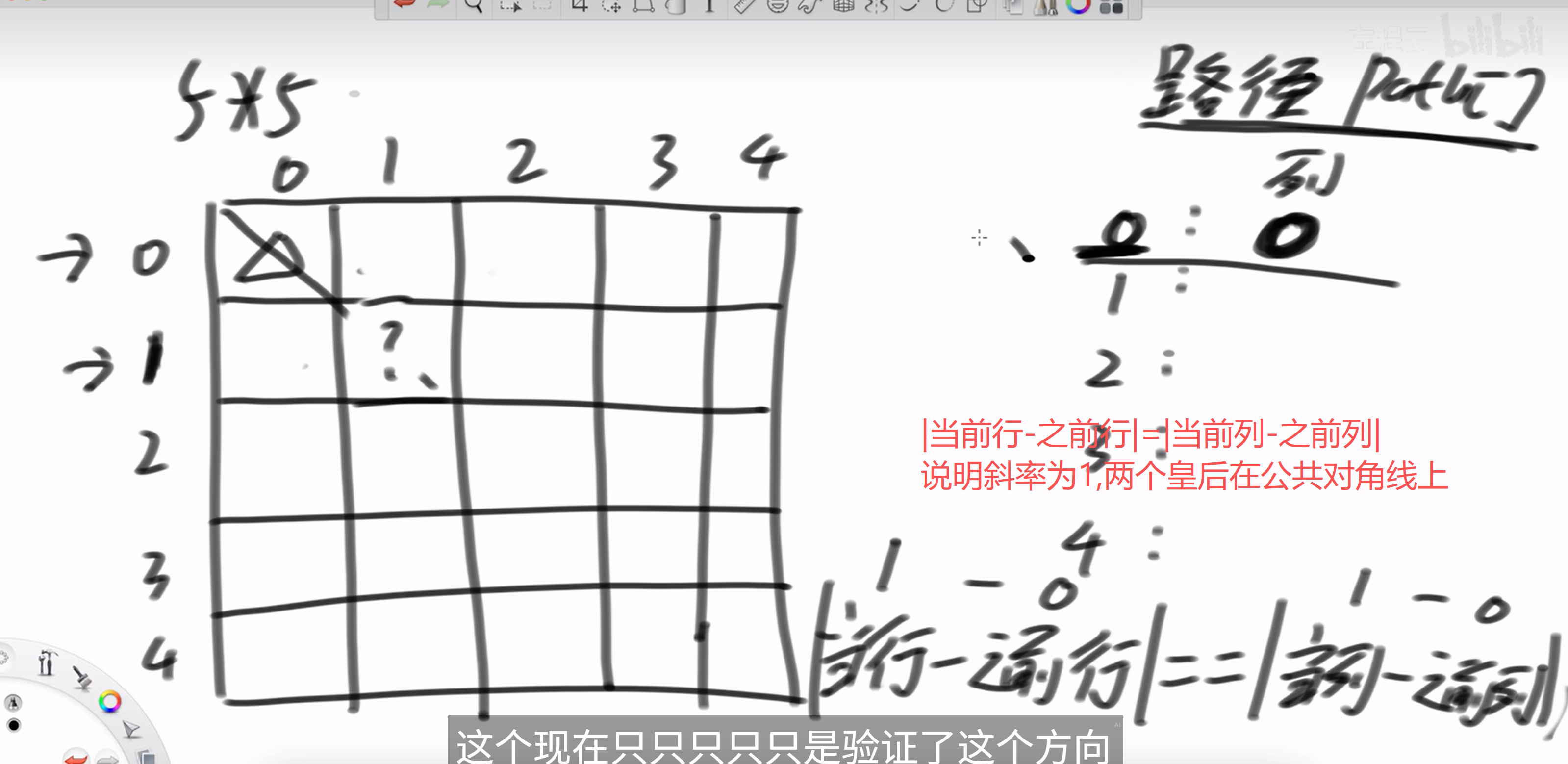 公共对角线的判断